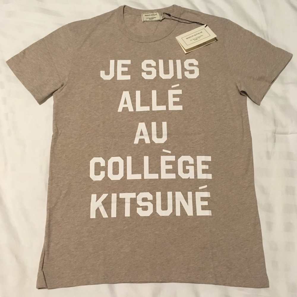 Maison Kitsune male t-shirt brand new